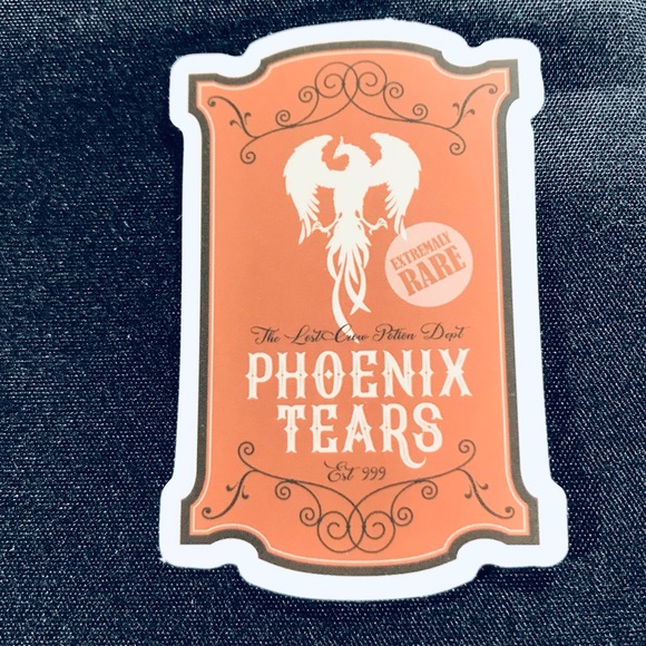 Phoenix Tears Witchy Sorceress Supreme Potion B0ttle Label Sticker - Picture 4 of 9